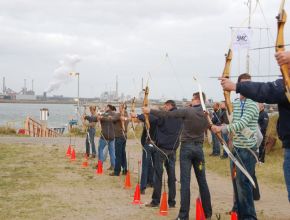 Bedrijfsuitje Forteiland Ijmuiden 8